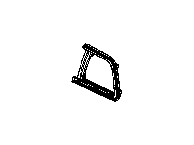 Oldsmobile 3527419 Quarter Glass