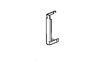 Chevy 15791712 SHIELD,FUEL COOLER PIPE(INSTALLED ON RIGHT SIDE OF COOLER)