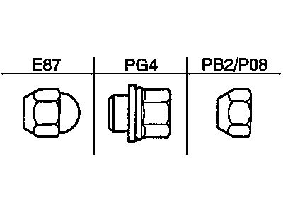 Chevy 94853845 NUT,WHEEL