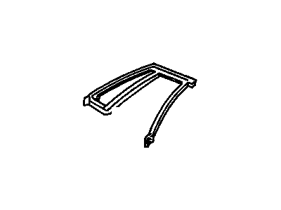 Pontiac 25651904 Window Frame