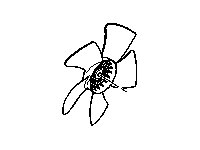 Cadillac 21999693 BLADE,ENGINE COOLING FAN