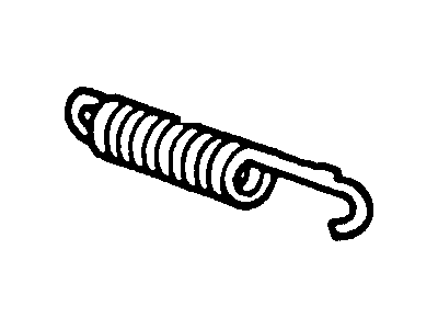 2473916 GM Spring, Propeller Shaft Internal Cam And Shoe Brake, Red Illustration 1 of 1