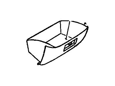 Oldsmobile 12520725 Compartment