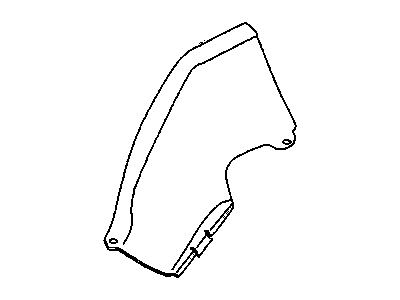 Saturn 9136095 DUCT,BATTERY COOLING AIR INLET(2.333)