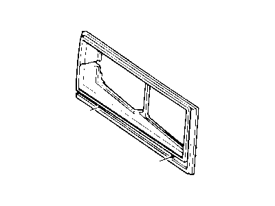 Cadillac 1628786 Bezel