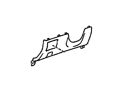 Chevy 16822528 Knee Bolster