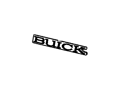 Buick 10212236 Nameplate