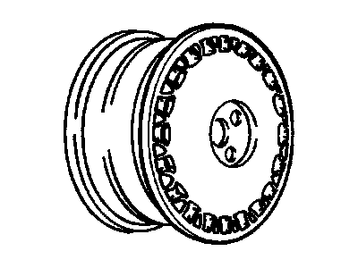 Cadillac Fleetwood Spare Wheel - 12518261