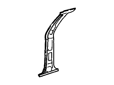25556984 GM Inner Pillar, Center Passenger Side Illustration 1 of 1