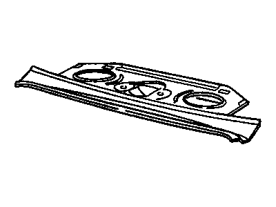 GM 25661868 Package Tray, Rear 25661868 GM Package Tray, Rear Illustration 1 of 1
