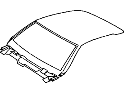 GM 10156384 Roof Panel 10156384 GM Roof Panel Illustration 1 of 1