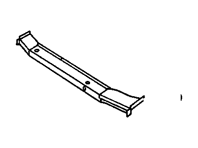 Pontiac 10221073 Upper Tie Bar