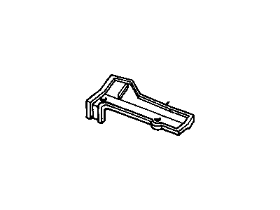 GM 10084830 Water Deflector 10084830 GM Water Deflector Illustration 1 of 1