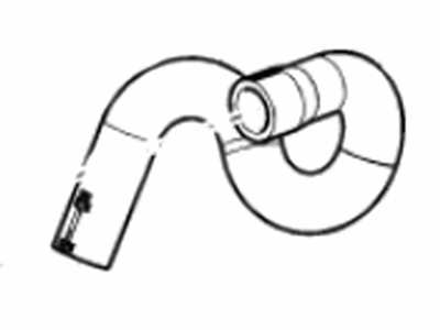 Chevy 84128870 Heater Hose