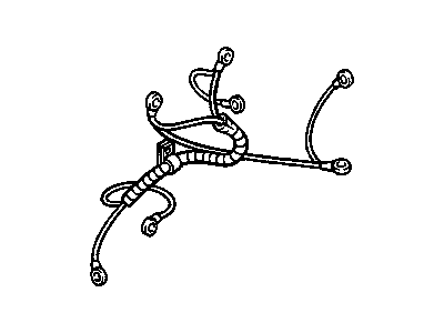 Cadillac 12157208 Negative Cable
