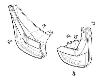 Buick 42521602 Mud Guard