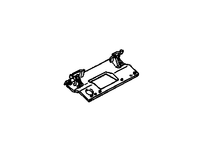GM 10279992 Bezel 10279992 GM Bezel Illustration 1 of 1