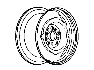 Cadillac 1610269 Wheel