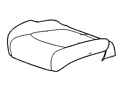 GMC 84108406 COVER,DRIVER SEAT CUSHION(EBONY)