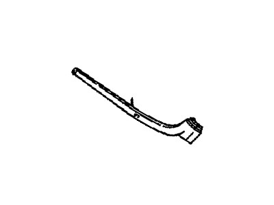 Chevy 12397218 Quarter Trim Panel