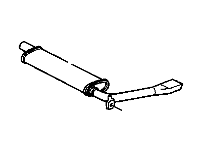 Oldsmobile 3531202 Muffler & Pipe