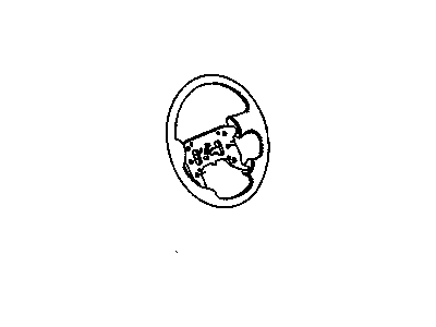 Oldsmobile 16823376 Steering Wheel