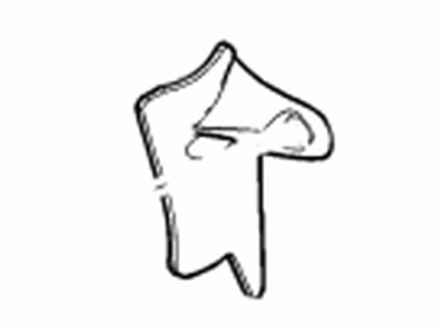 Chevy 84208982 DEFLECTOR,FRONT BRAKE ROTOR COOLING DUCT(ATTACHES TO KNUCKLE)