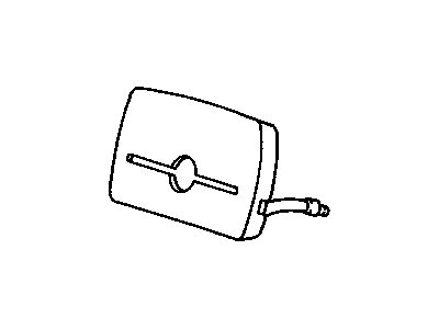 Oldsmobile 16750210 AIRBAG,STEERING WHEEL(GRAY)