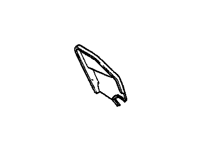 Chevy 22535059 Filler Pipe Shield