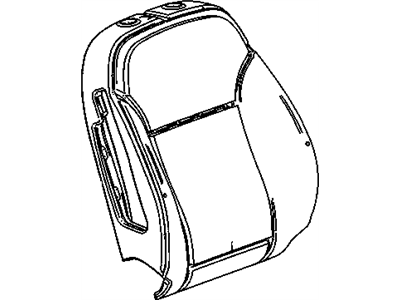 Buick 22958416 COVER,PASSENGER SEAT BACK(NEUTRAL)
