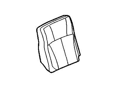 GMC 88979349 PAD,REAR SEAT BACK