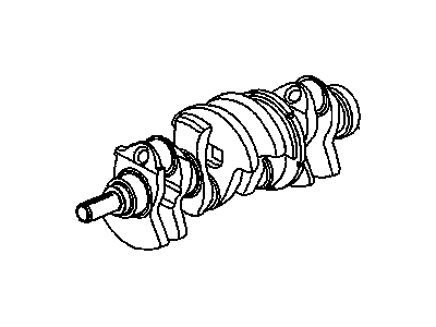 Saturn LS2 Crankshaft - 90509018