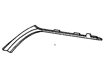 Buick 10116708 Windshield Pillar Trim