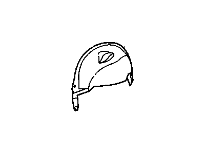 Cadillac 3529069 Inner Wheelhouse