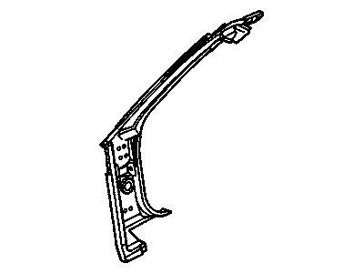Cadillac 20684459 Hinge Pillar