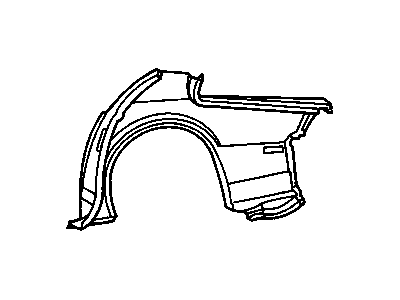 Pontiac 12397537 Quarter Panel