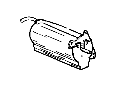 Buick 16181493 Dash Control Unit