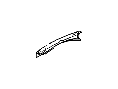 GM 20250194 Upper Rail, Front Outer Passenger Side 20250194 GM Upper Rail, Front Outer Passenger Side Illustration 1 of 1