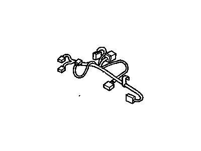 GMC 15752171 HARNESS,A/C CONTROL WIRING(2ND DESIGN HAS 2-WAY BLACK CONNECT TO BLOWER MOTOR; 1ST DESIGN SEE 15302120)
