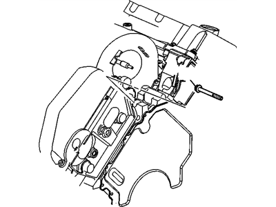 Buick 11561623 BOLT,P/S PUMP BRACKET(M8X1.25X83)(REDUCED BODY)SHORT)(8.900)