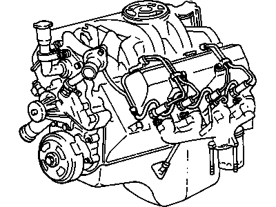 GMC 88894130 Engine