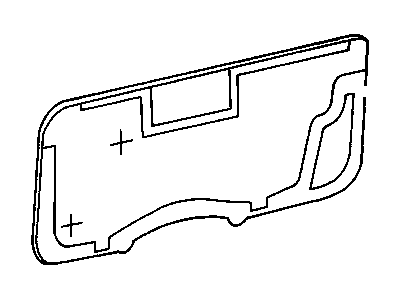 Chevy 10180176 Water Deflector