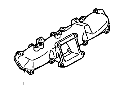 Chevy 97303646 Manifold