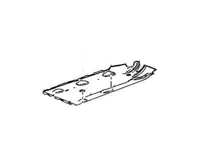 Buick 23134422 DEFLECTOR,UNDERBODY FRONT AIR(INCLUDES 8,10)