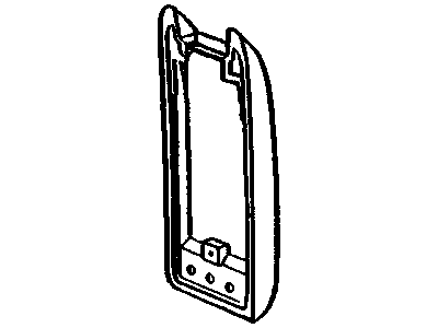 GMC 15966589 DOOR,FRONT FLOOR CONSOLE(INCLUDES 13,14,16,19,20)(BEIGE)