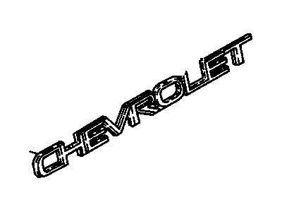 Chevy Caprice Emblem - 10135787