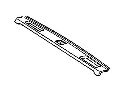 Buick 20708757 TRIM,REAR WINDOW PNLMED DARK GRAY(1987-88)(SEE PARTS SECTION FOR ADDITIONAL COLORS)(1987 2ND DESIGN EXCEPT SPEAKER GRILLE)