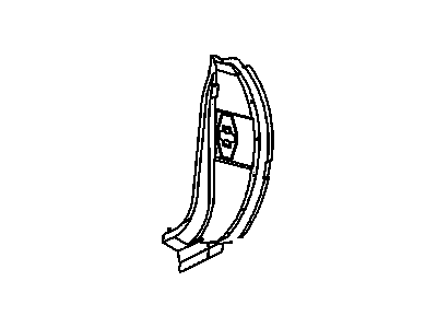 Buick 25556708 Lock Pillar