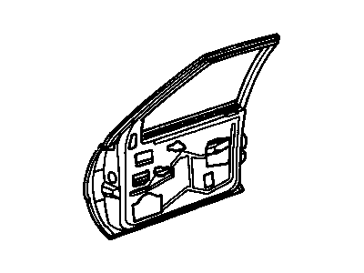 Buick 12503299 Door Shell