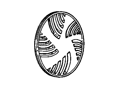 Pontiac Wheel Cover - 10042322